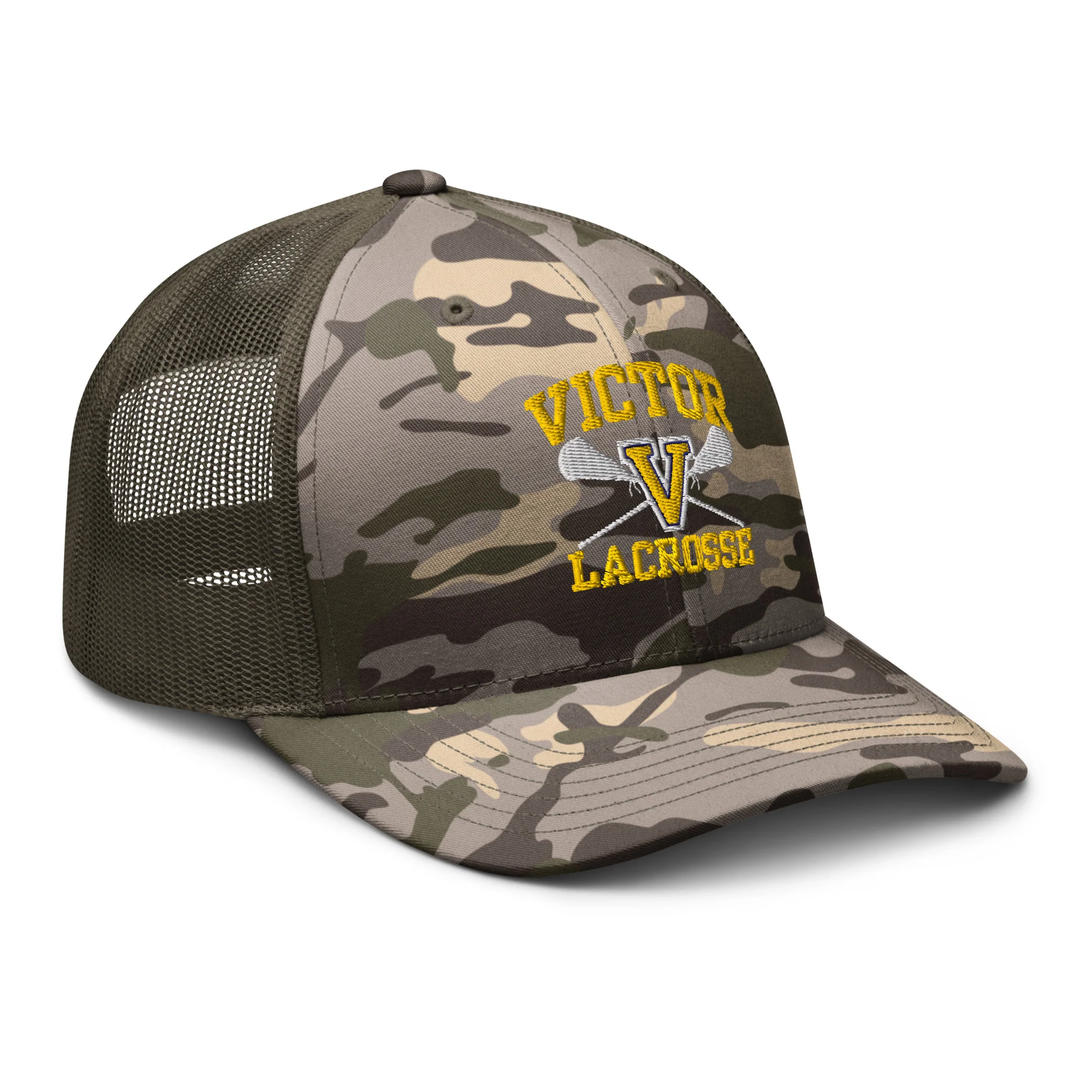 Victor Camouflage trucker hat - Image 9