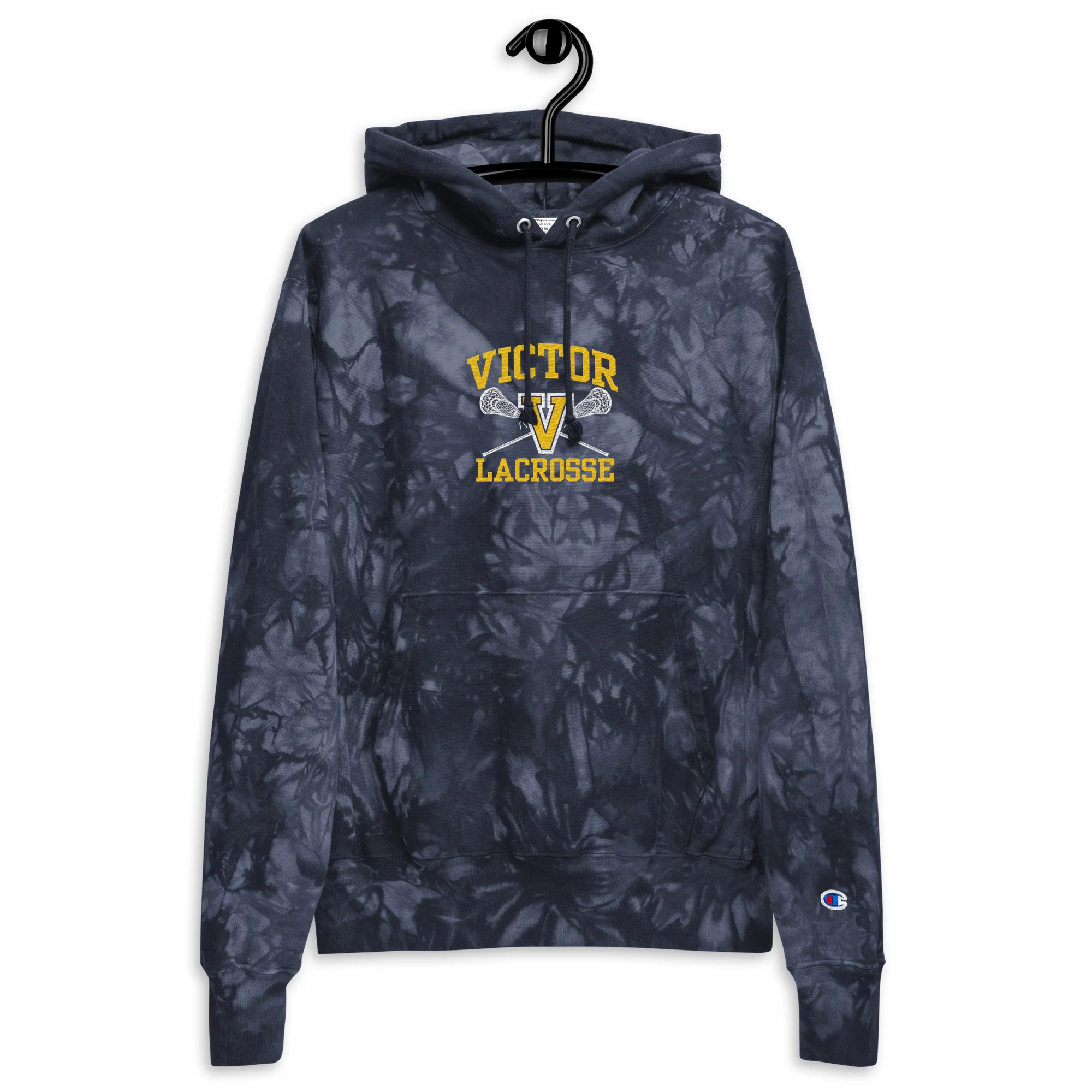 Victor Unisex Champion tie-dye hoodie