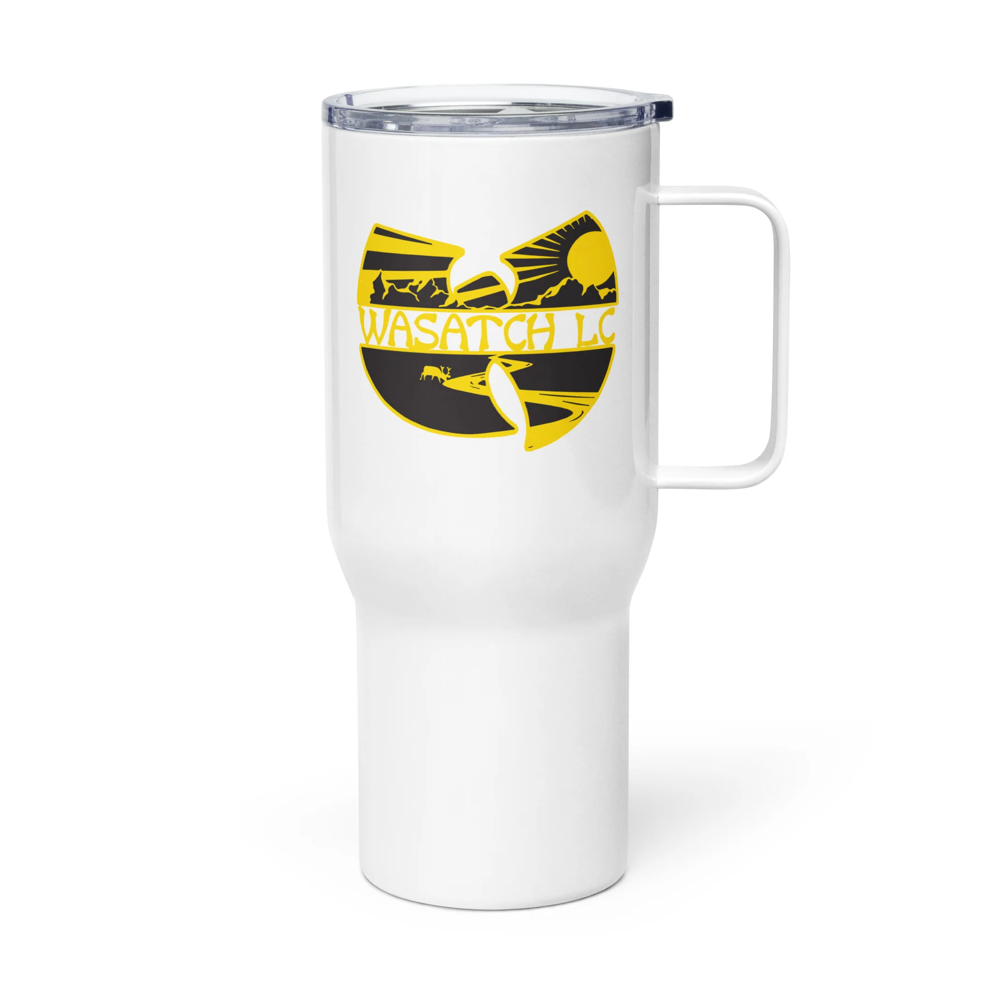Wasatch LC Travel mug with a handle - Image 3