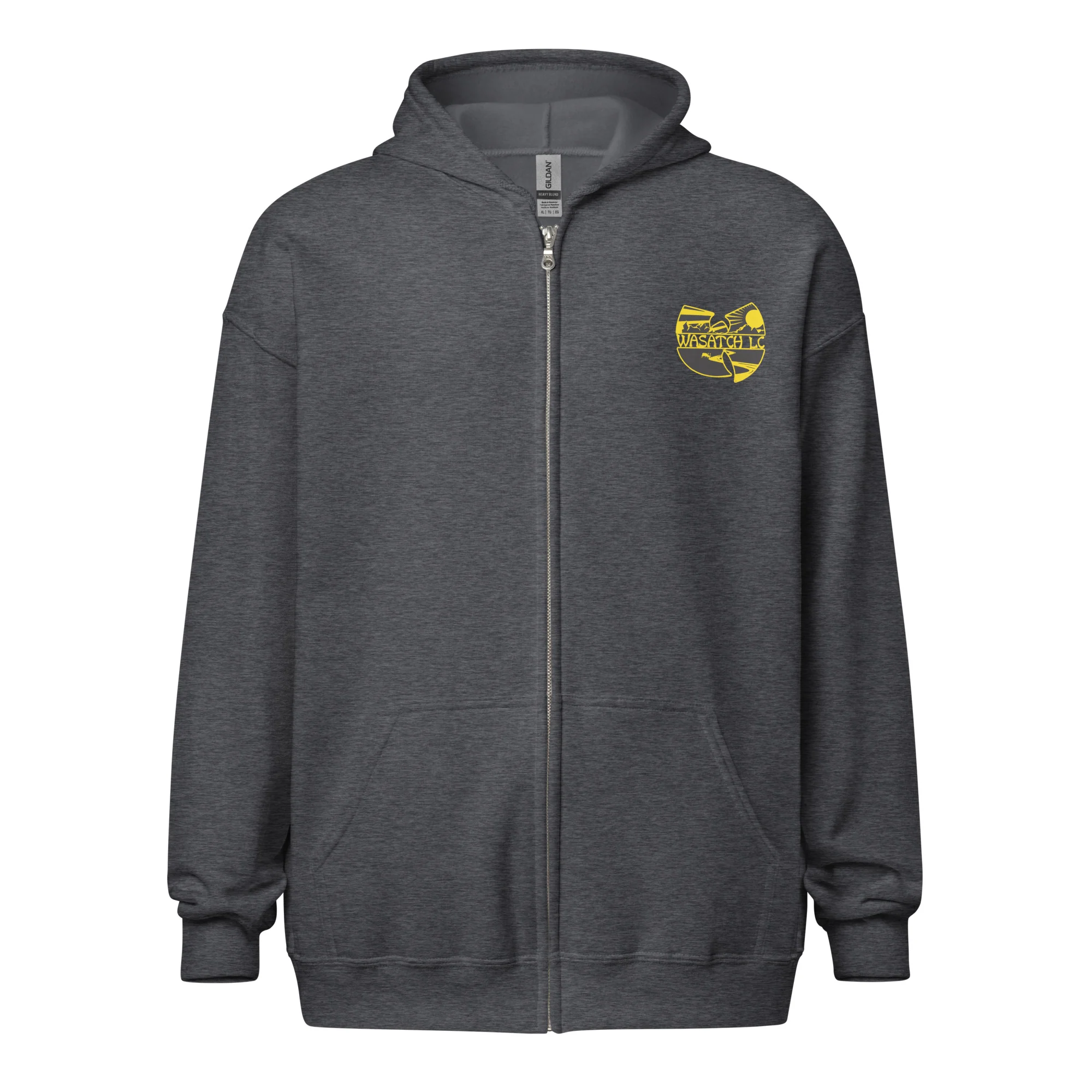 Wasatch LC Unisex zip hoodie - Image 3