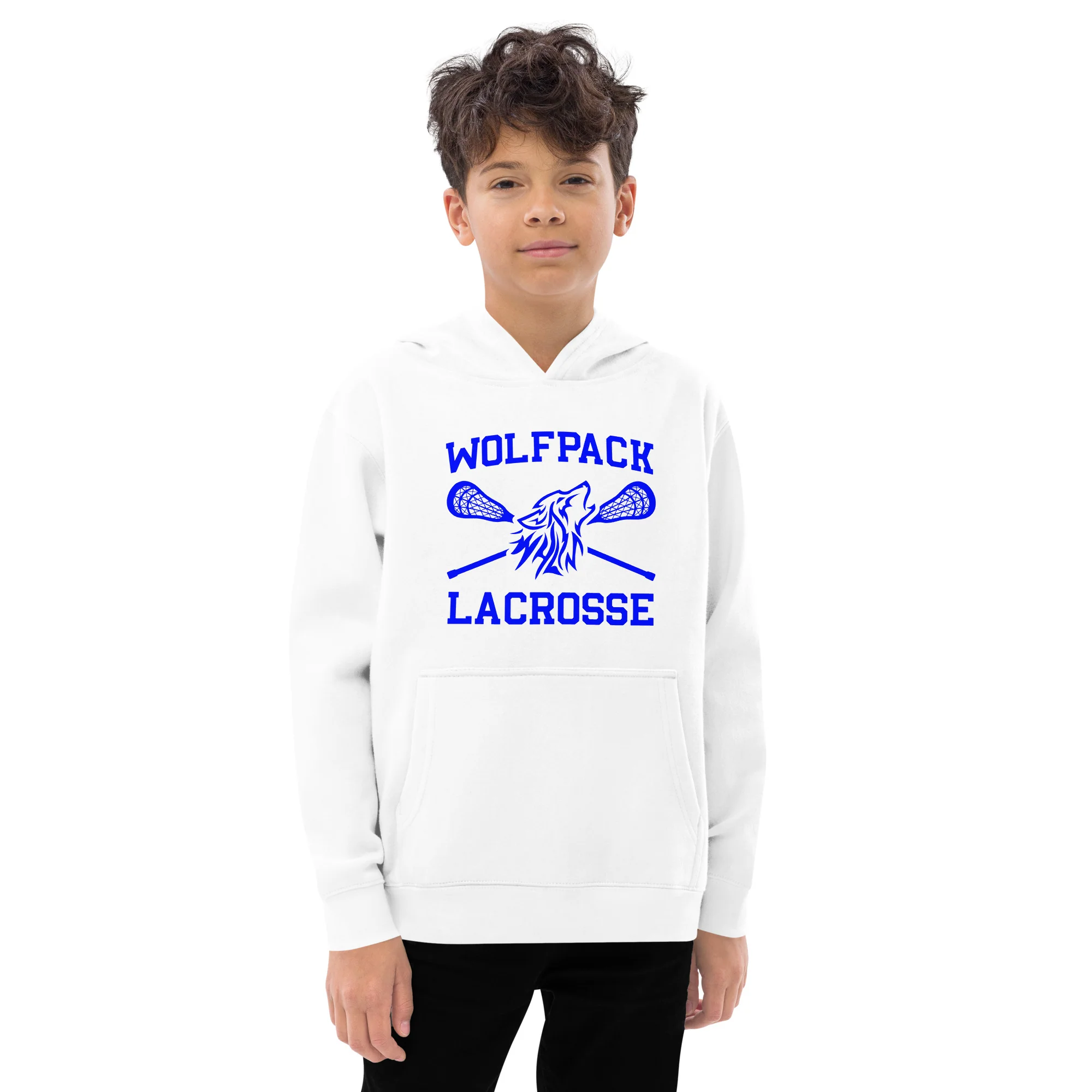 West Hills YOUTH Fleece Hoodie - Image 3