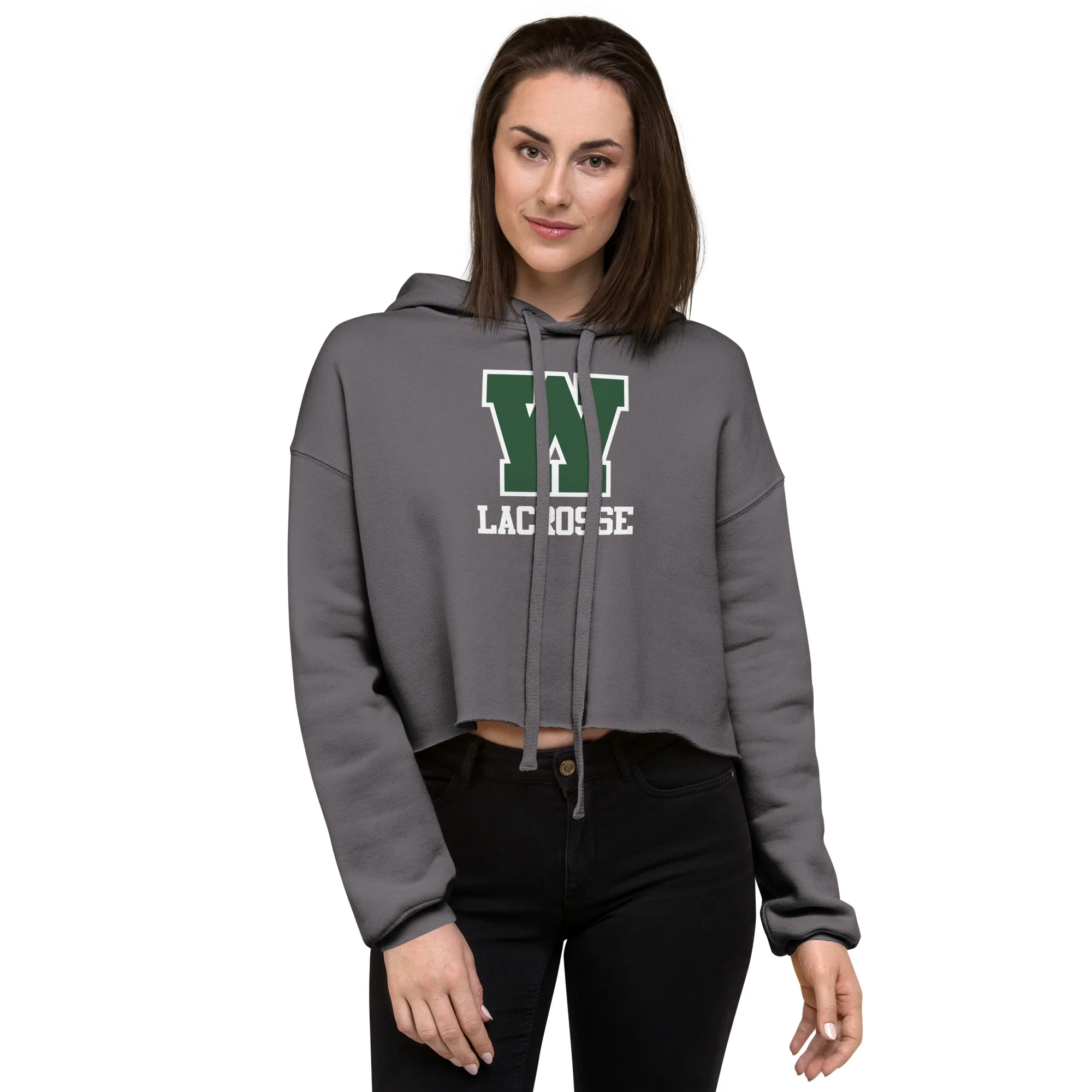 Westlake Crop Hoodie - Image 3