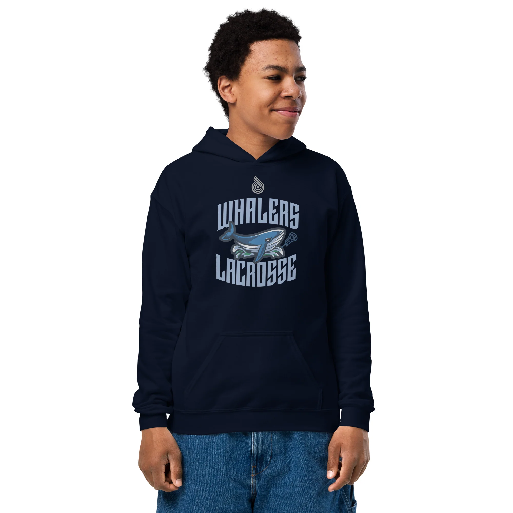 Whalers LC Youth heavy blend hoodie - Image 2
