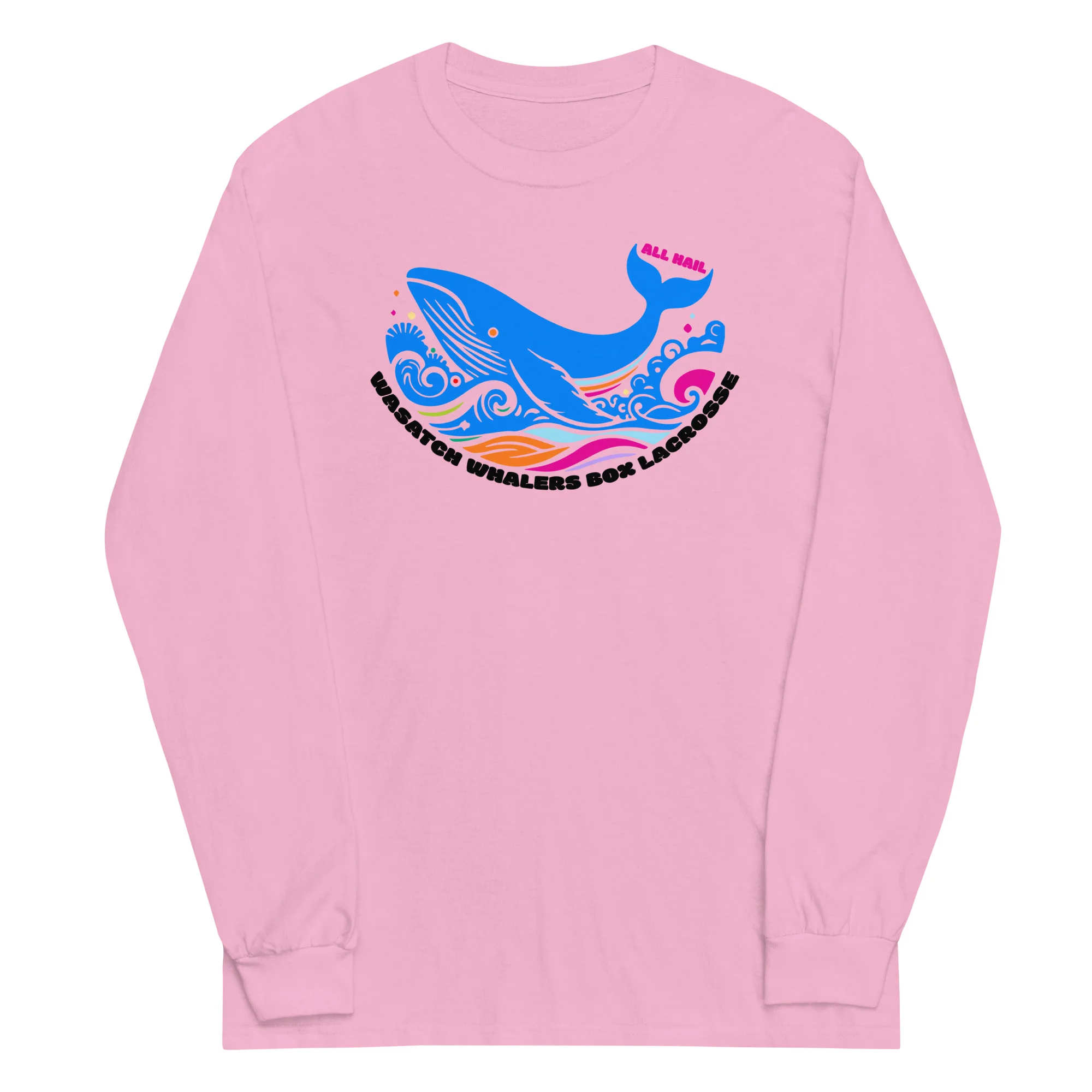 Whalers Men’s Long Sleeve Shirt - Image 7