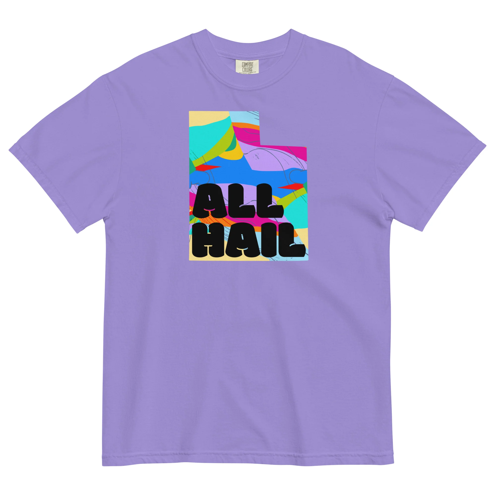 Whalers Unisex garment-dyed heavyweight t-shirt