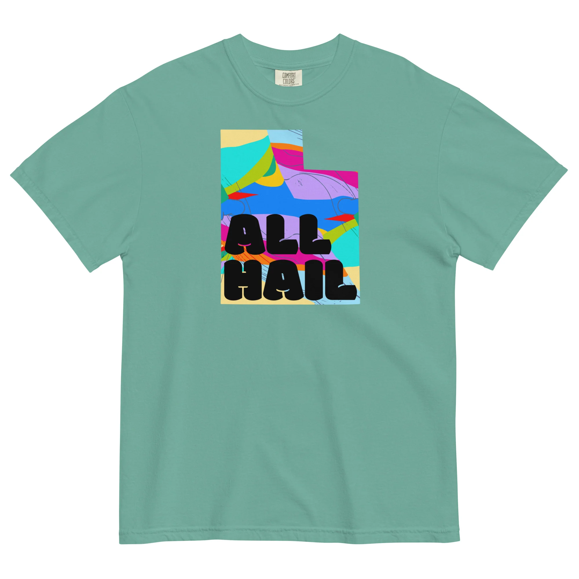 Whalers Unisex garment-dyed heavyweight t-shirt - Image 2