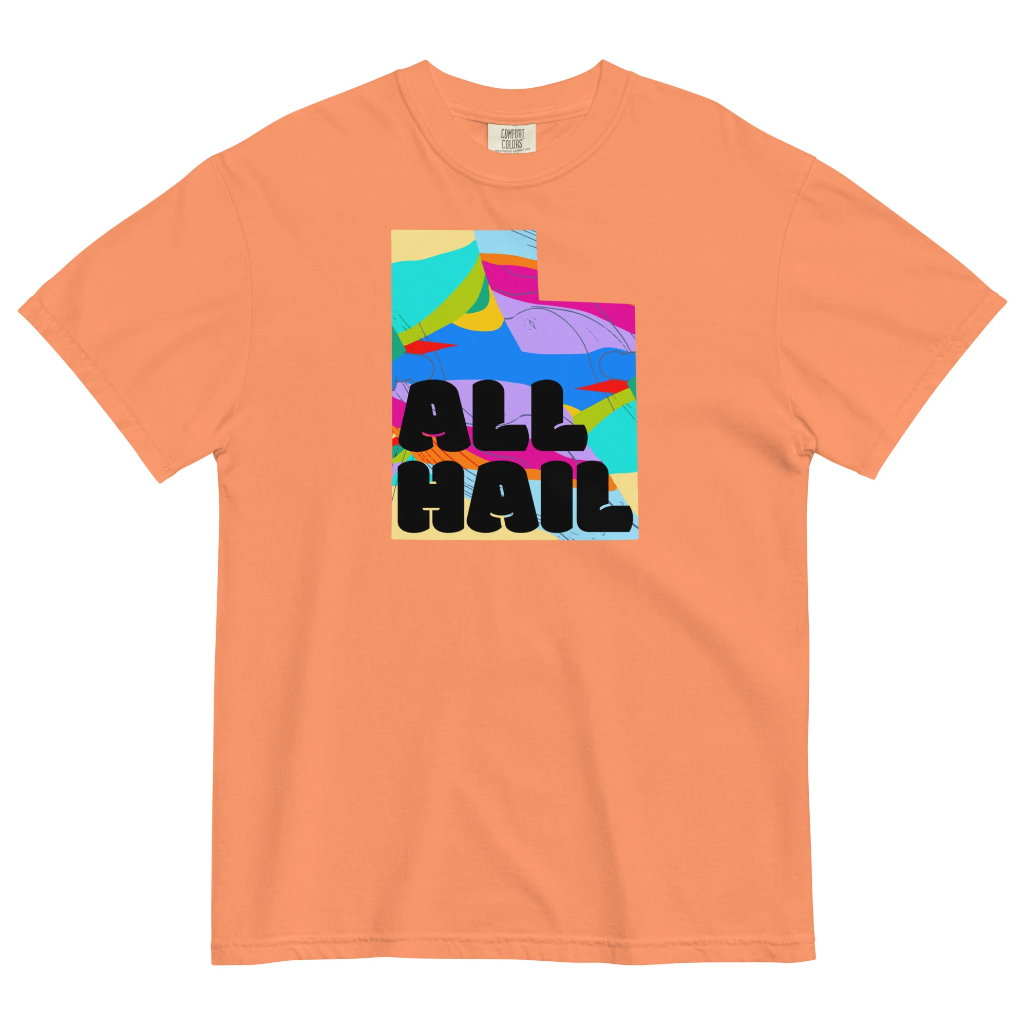 Whalers Unisex garment-dyed heavyweight t-shirt - Image 3