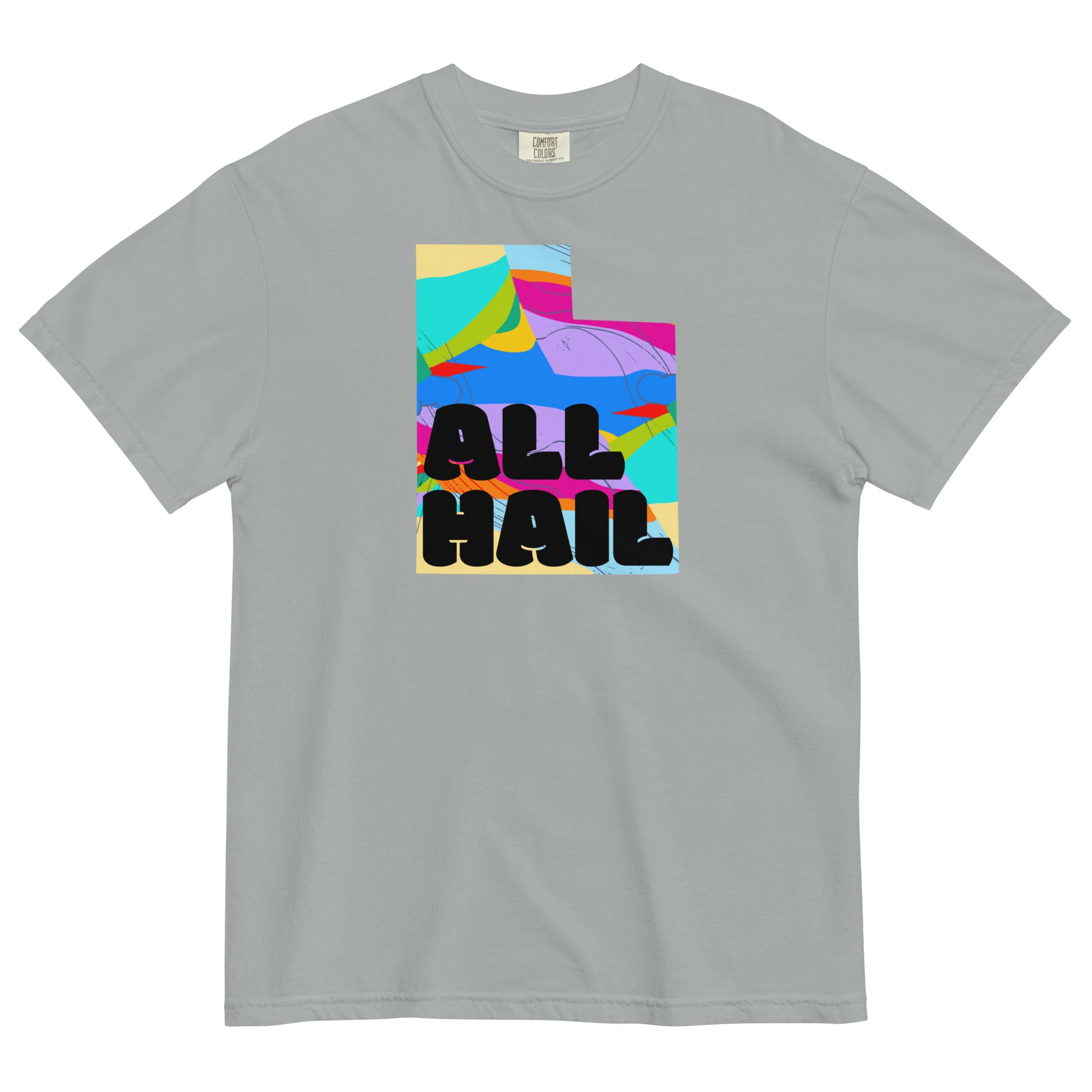 Whalers Unisex garment-dyed heavyweight t-shirt - Image 4