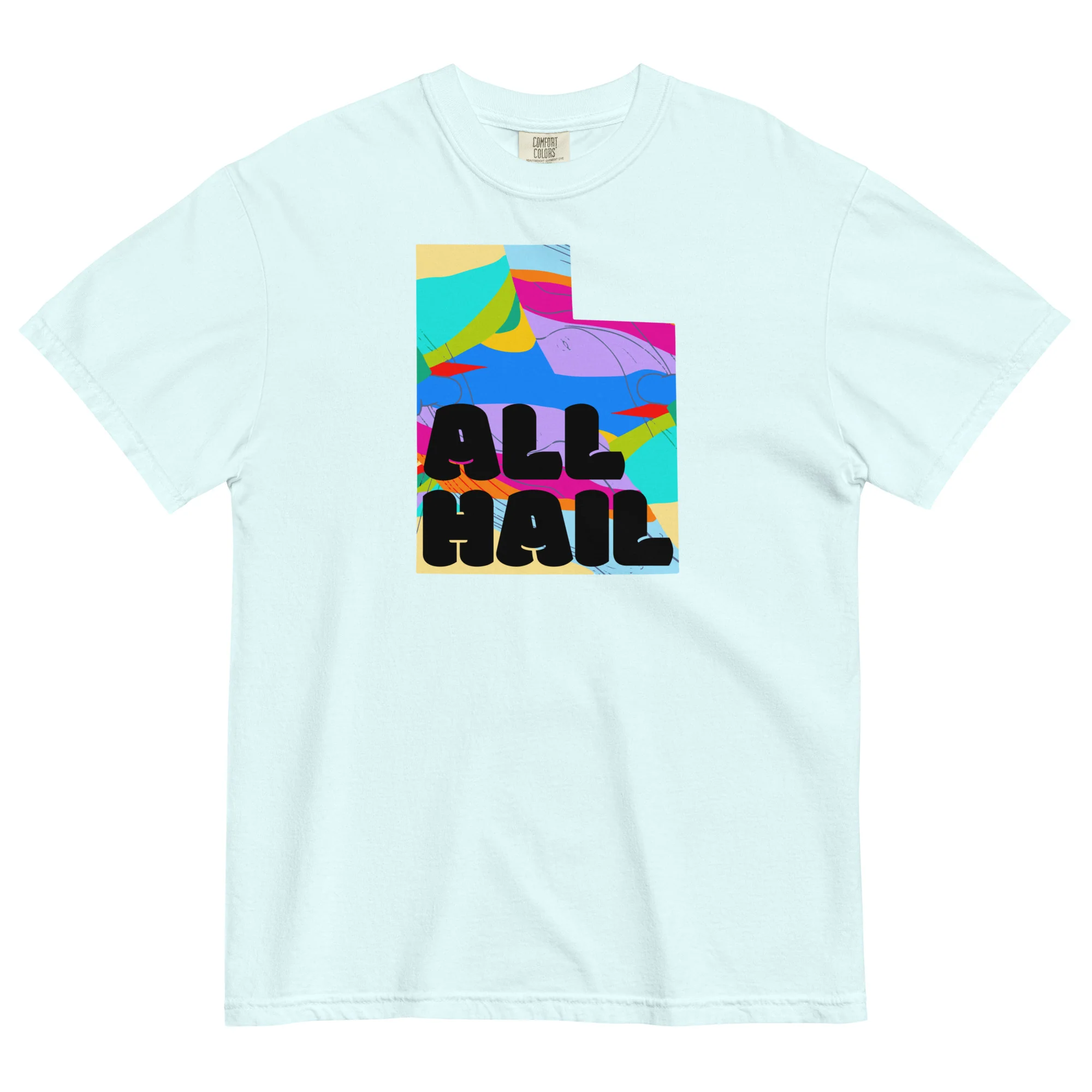 Whalers Unisex garment-dyed heavyweight t-shirt - Image 5