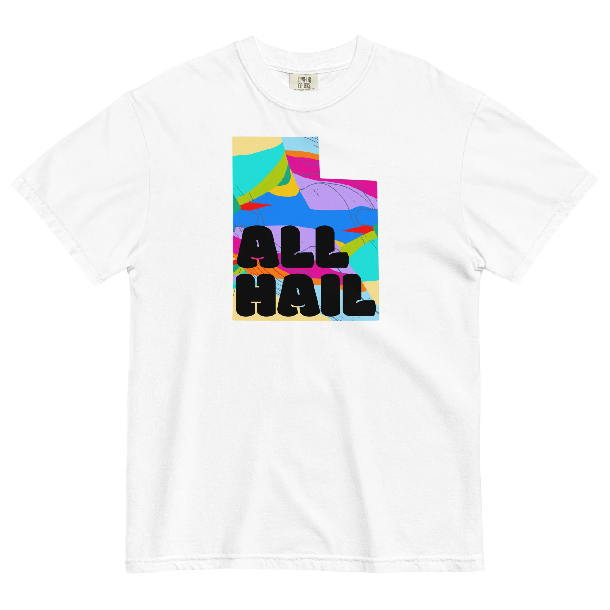 Whalers Unisex garment-dyed heavyweight t-shirt - Image 6