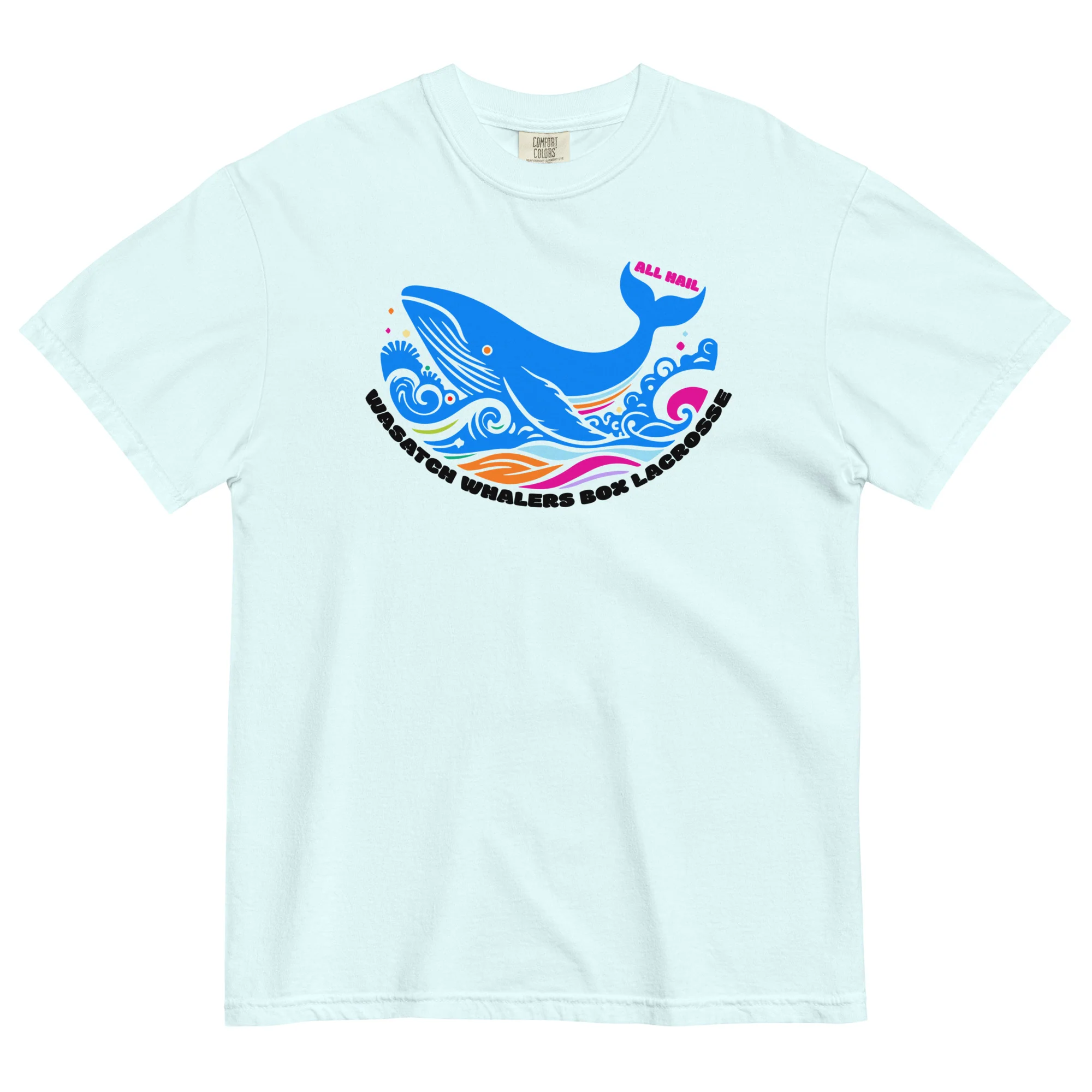 Whalers Unisex garment-dyed heavyweight t-shirt - Image 5