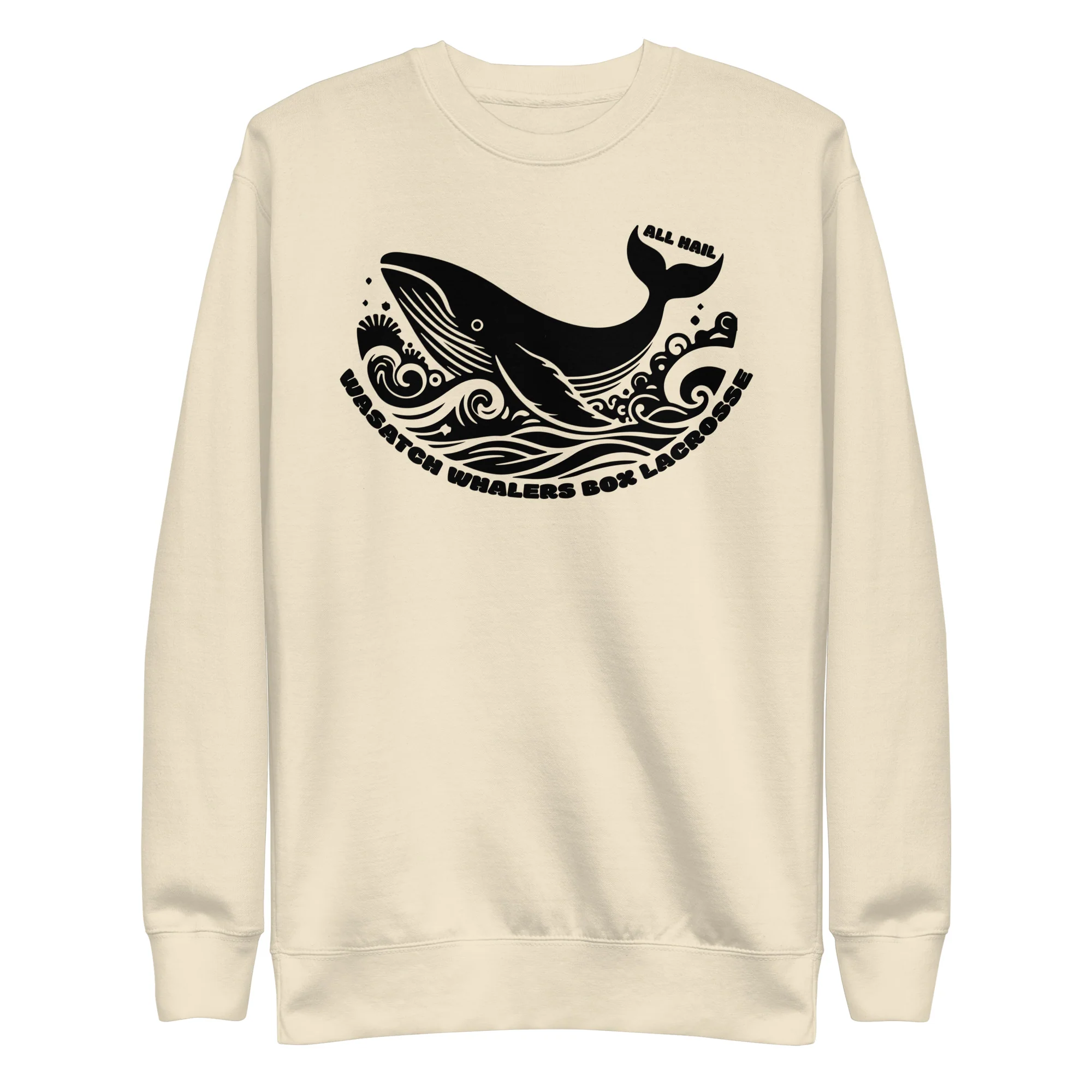 Whalers Unisex Premium Sweatshirt - Image 3