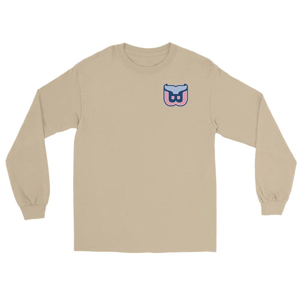 Whales Men’s Long Sleeve Shirt - Image 3