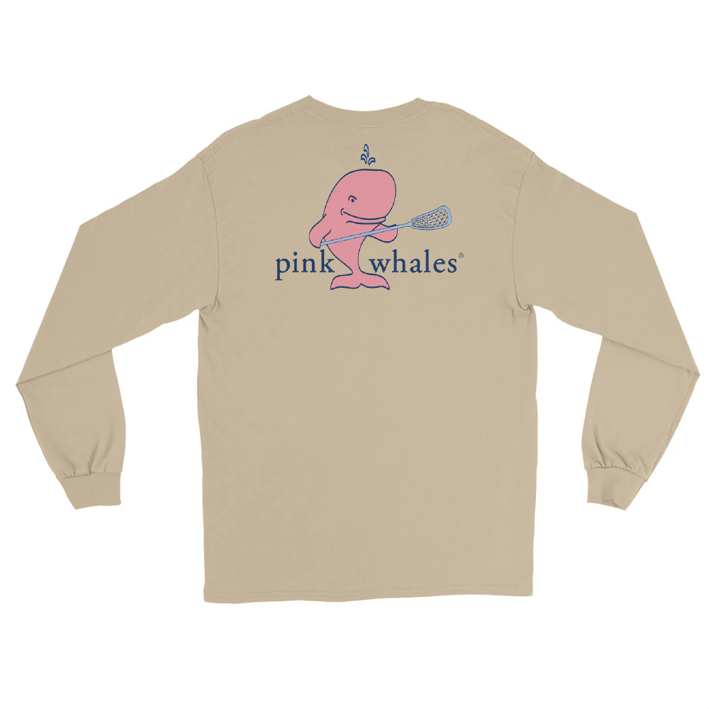 Whales Men’s Long Sleeve Shirt - Image 4