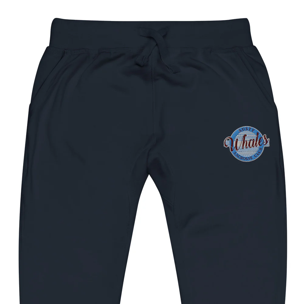 Whales Unisex Fleece Sweatpants - Image 3