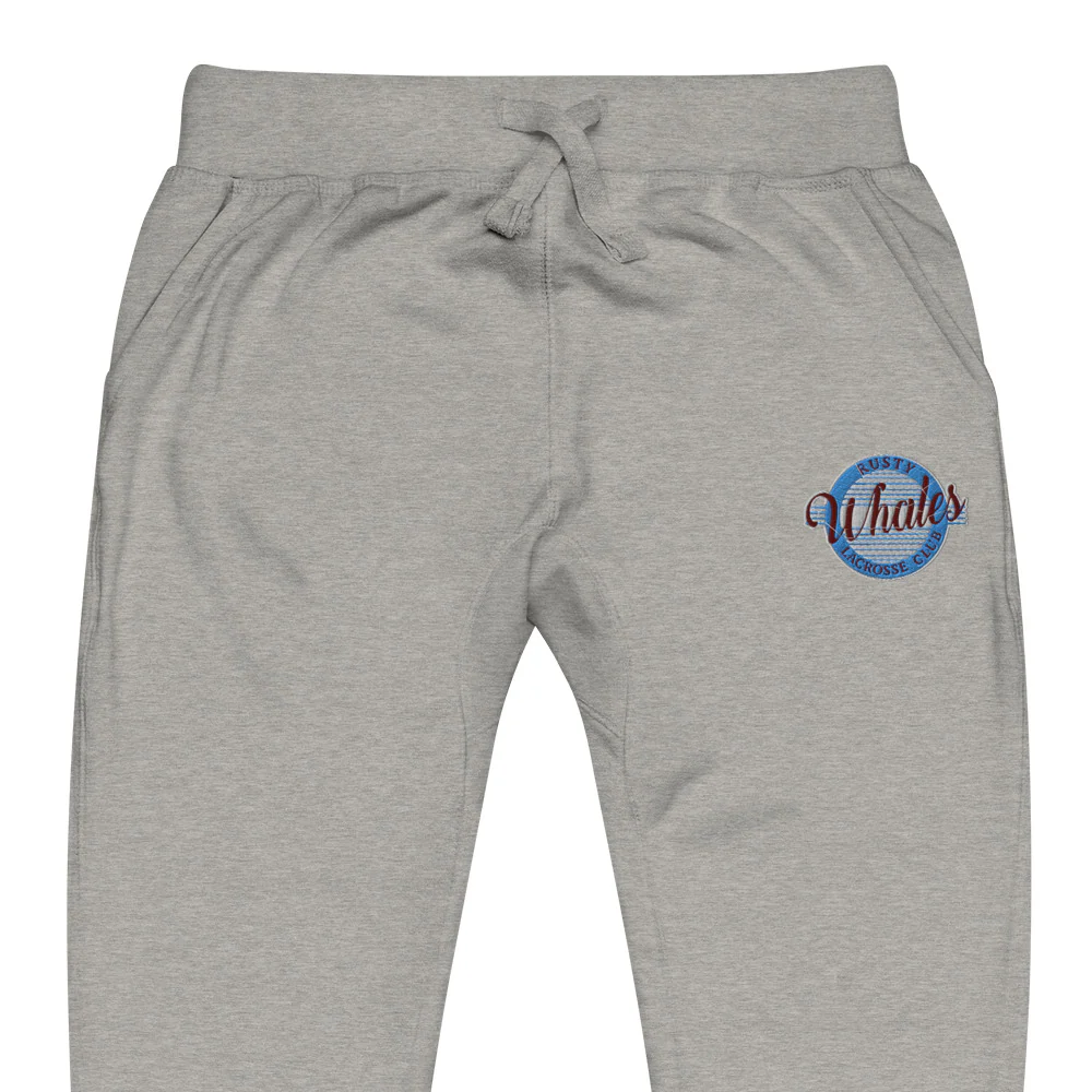 Whales Unisex Fleece Sweatpants - Image 6