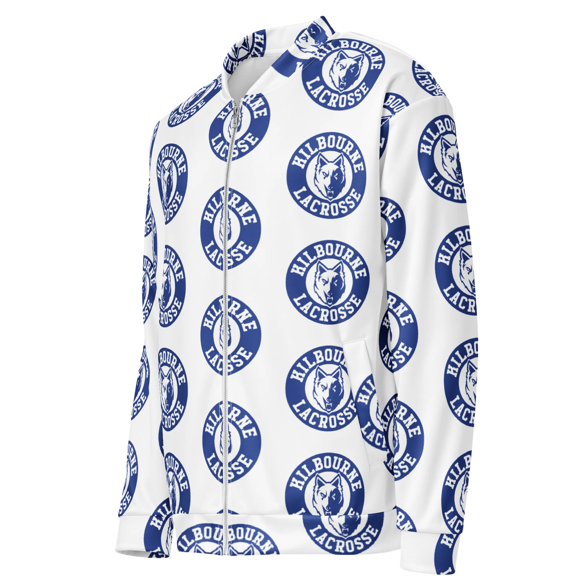 WK All-Over Print UnisexBomber Jacket - Image 3