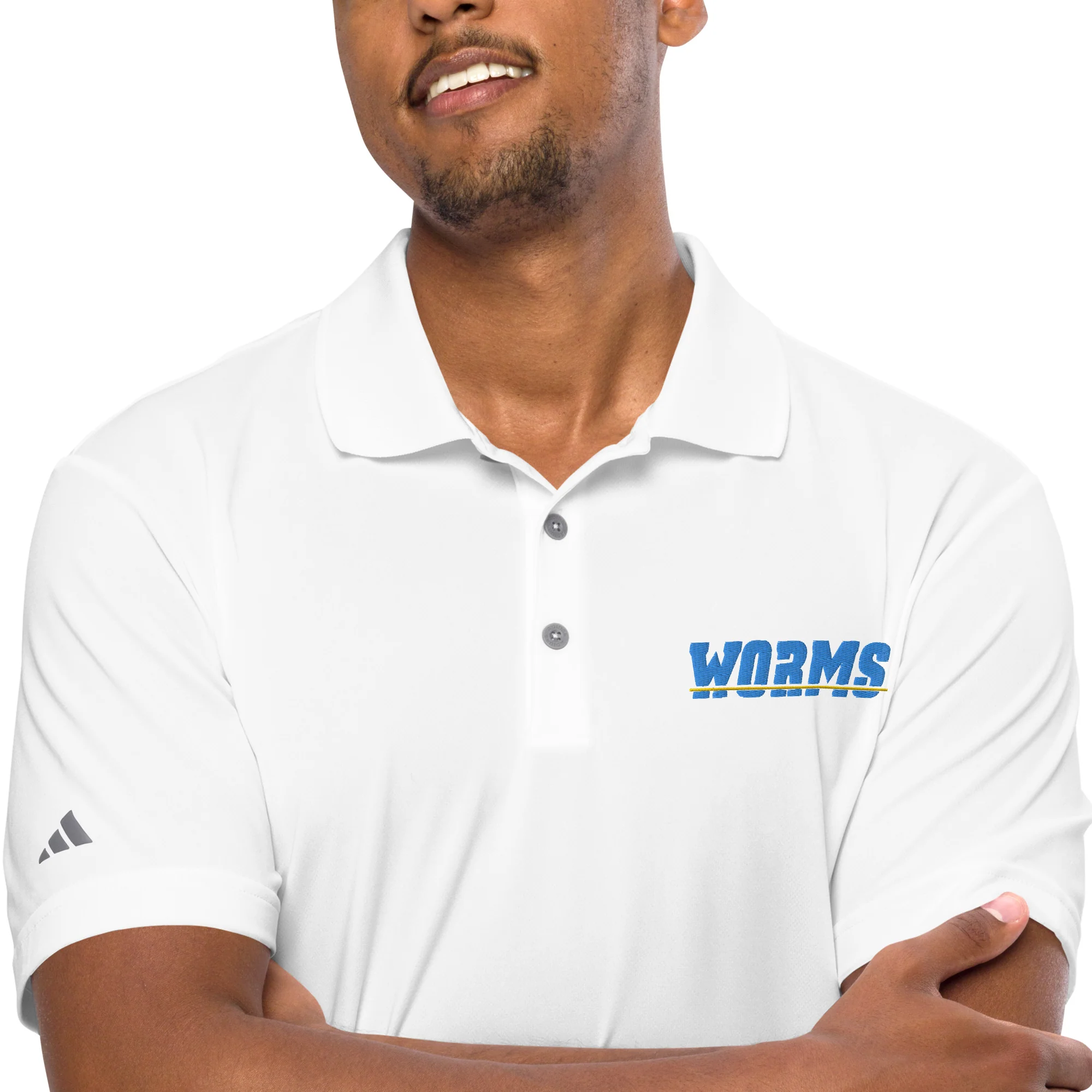 Worm Burners Adidas Performance Polo - Image 3