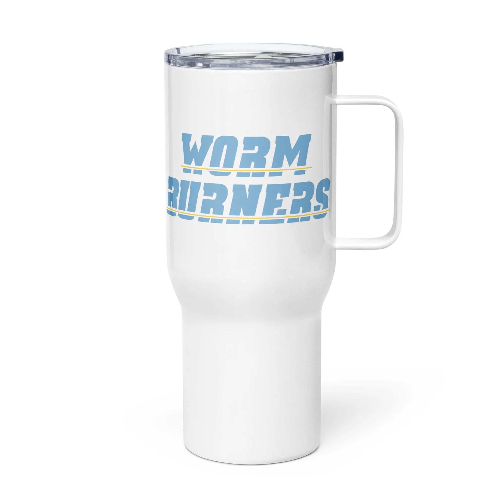 Worm Burners Travel mug with a handle - Image 3
