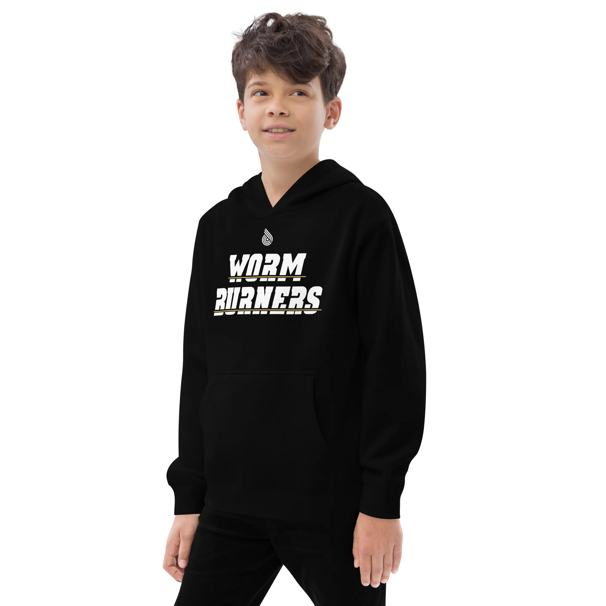 Worm Burners Youth Fleece Hoodie - Image 3
