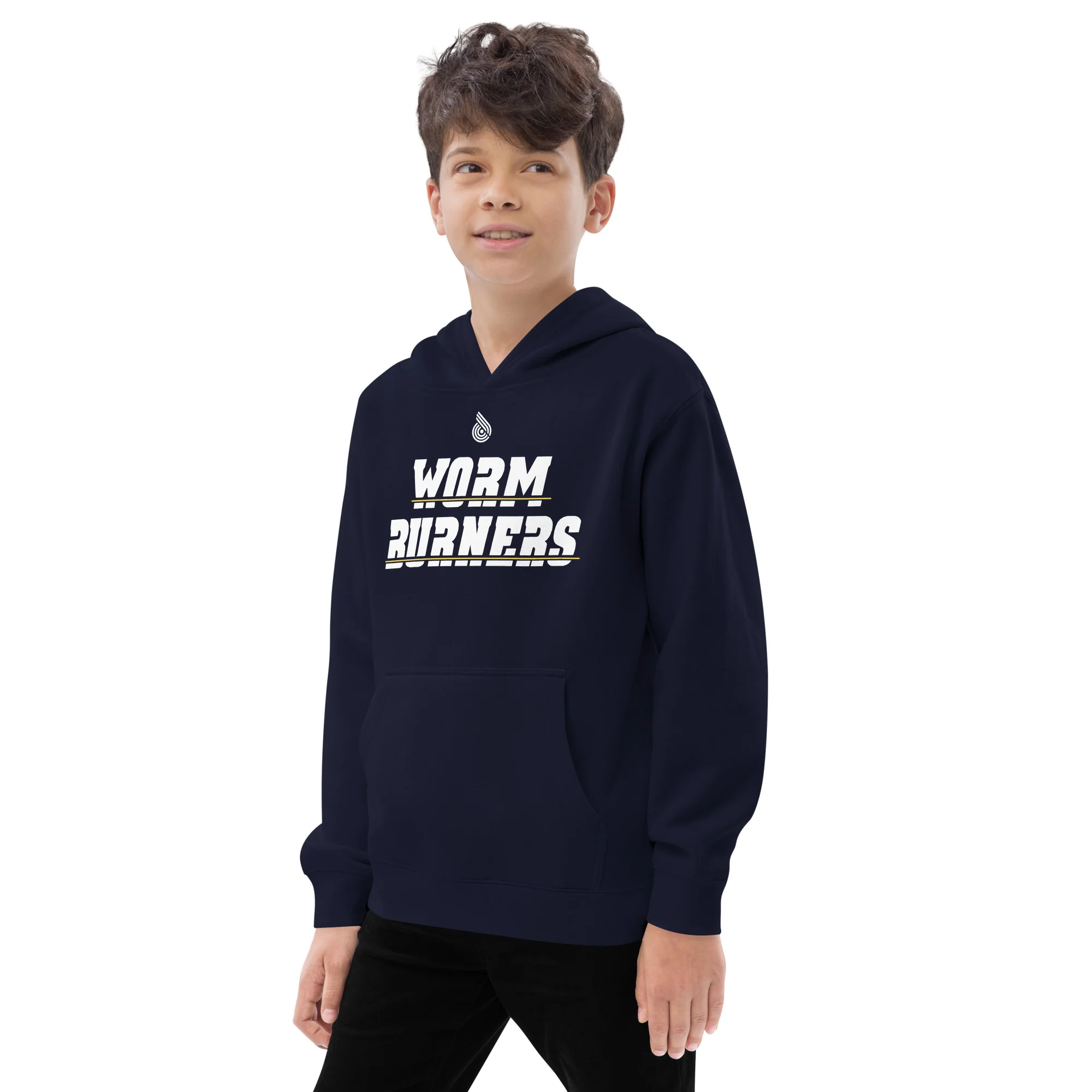 Worm Burners Youth Fleece Hoodie - Image 6