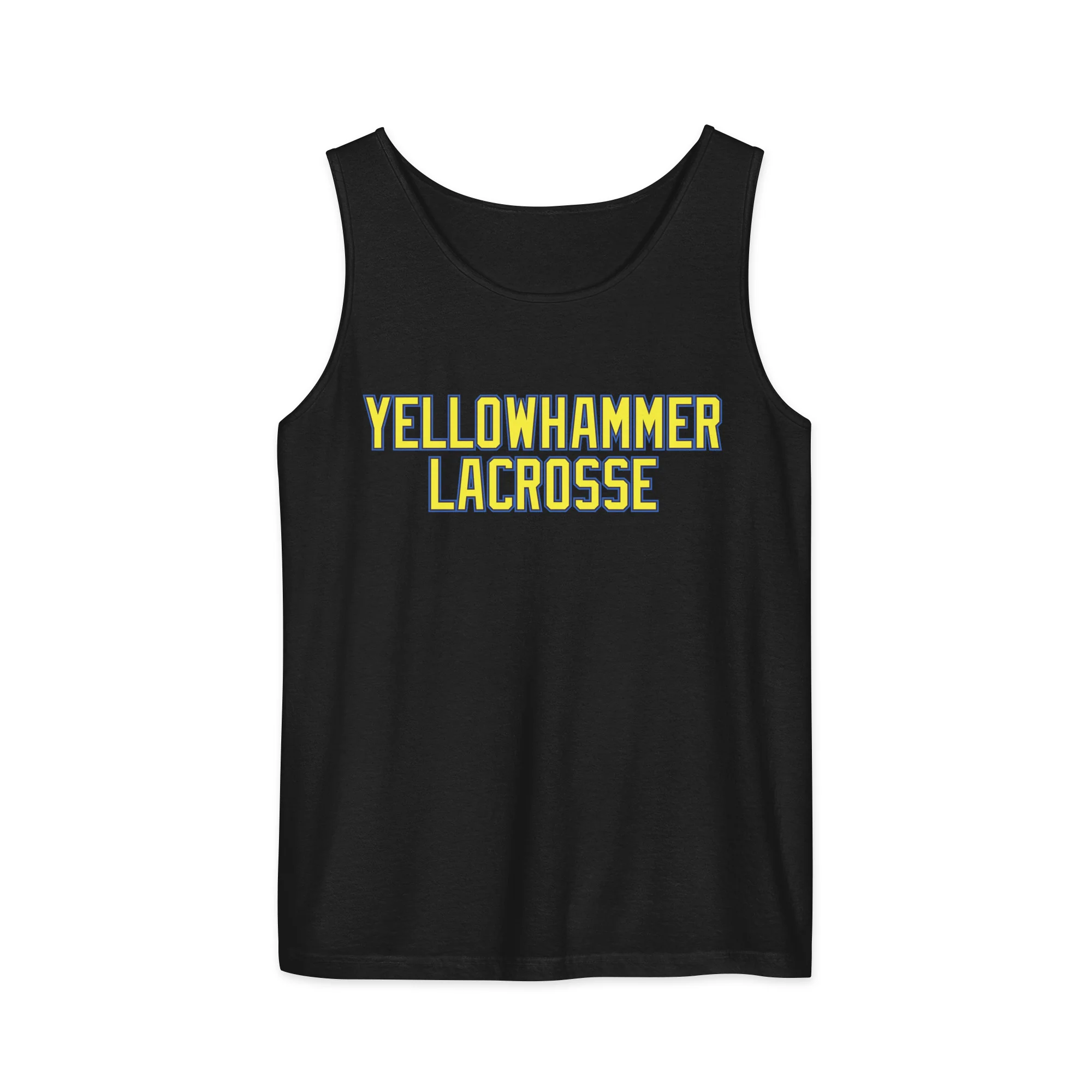 Yellowhammer Block Unisex Garment-Dyed Tank Top