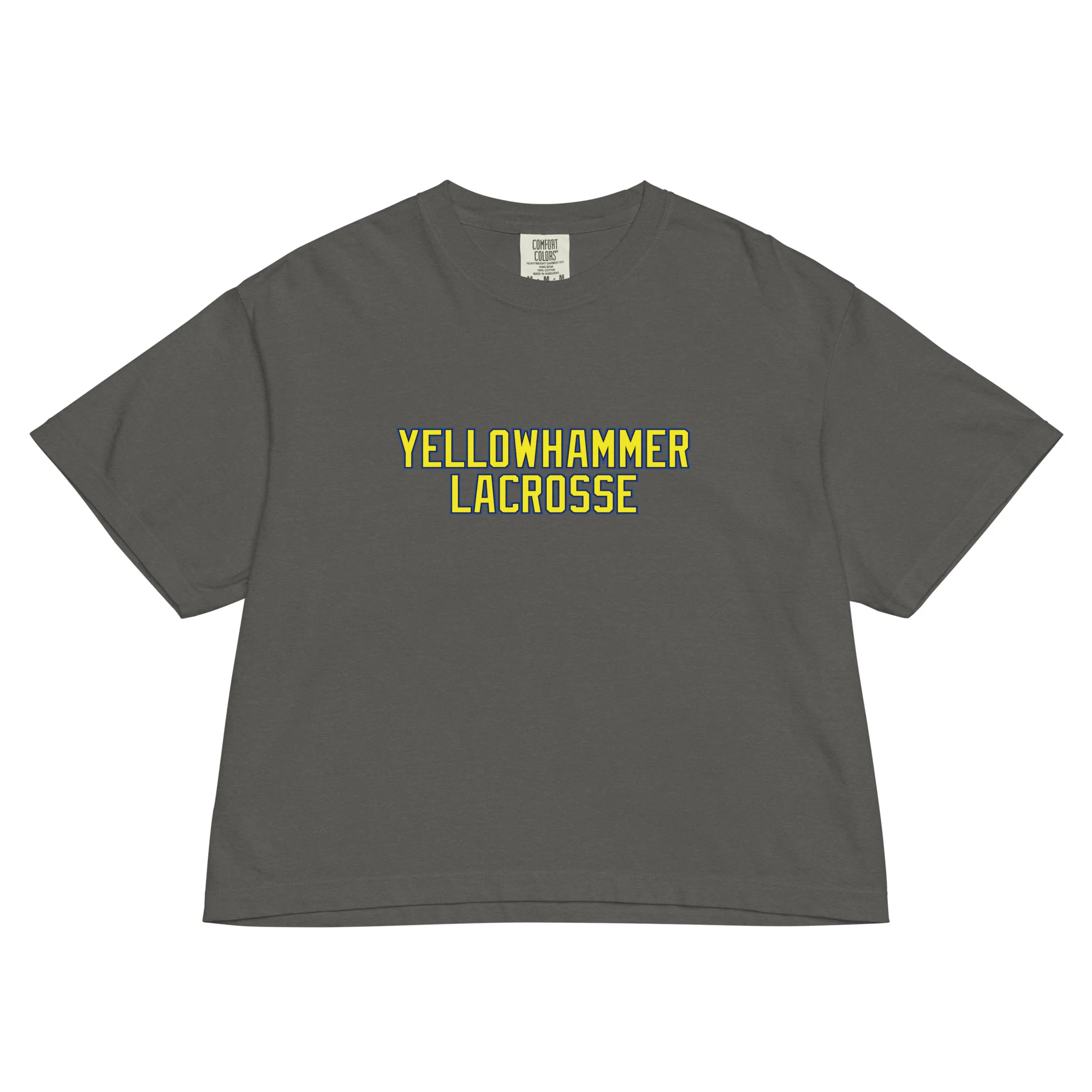 Yellowhammer Block Women's Heavyweight Boxy T-Shirt - Image 2