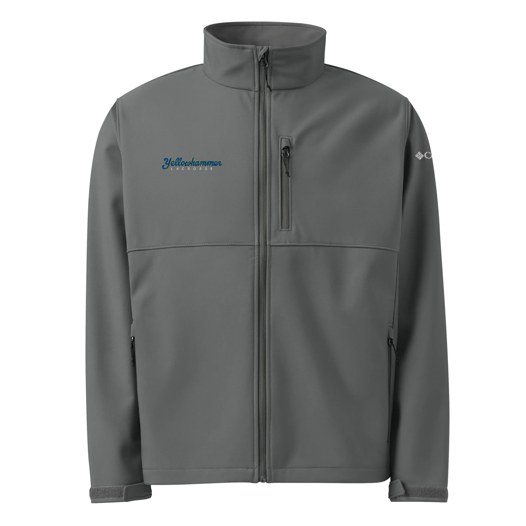 Yellowhammer Script Columbia Soft Shell Jacket - Image 2