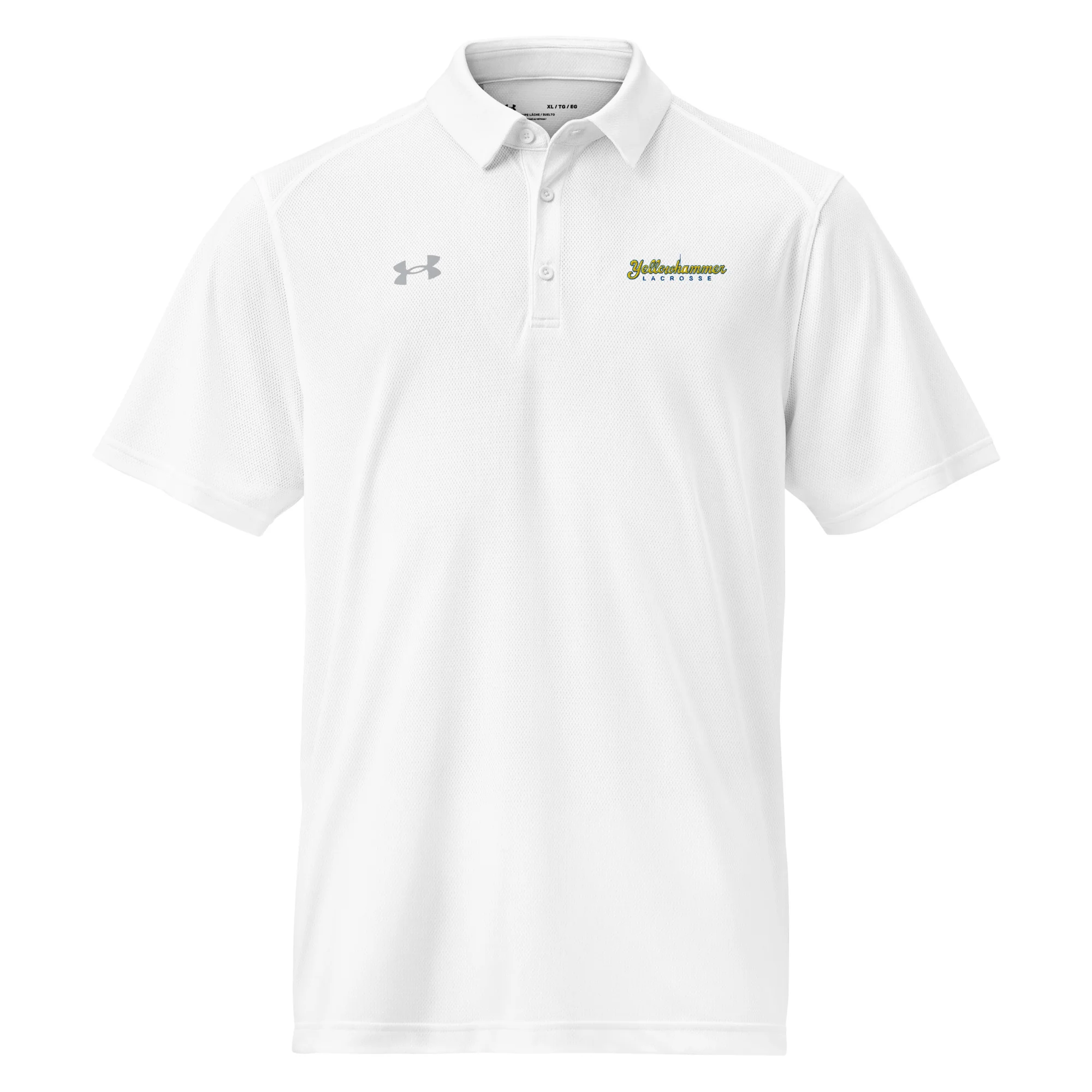 Yellowhammer Script Under Armour® Men's Polo - Image 3