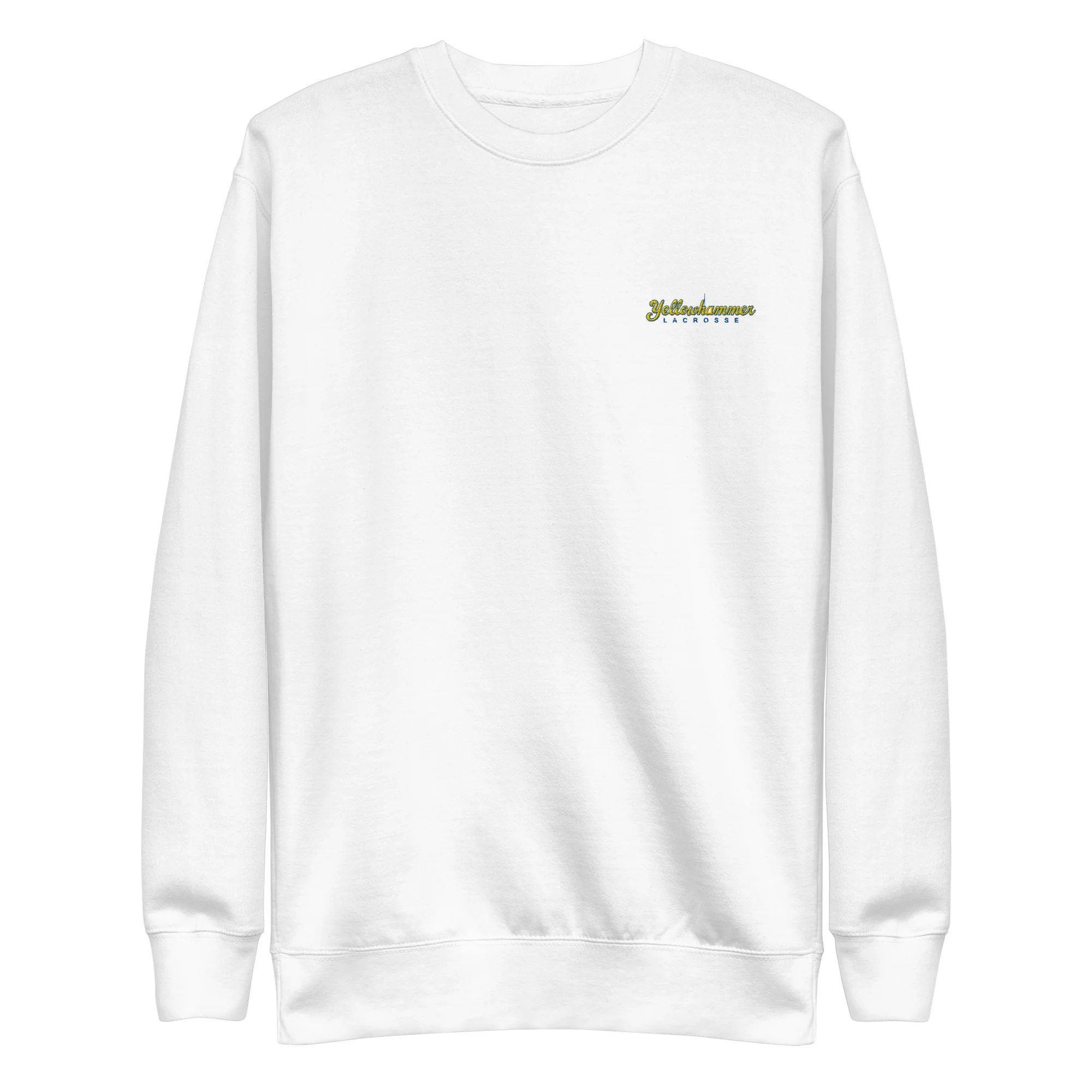 Yellowhammer Script Unisex Crewneck Sweatshirt - Image 3