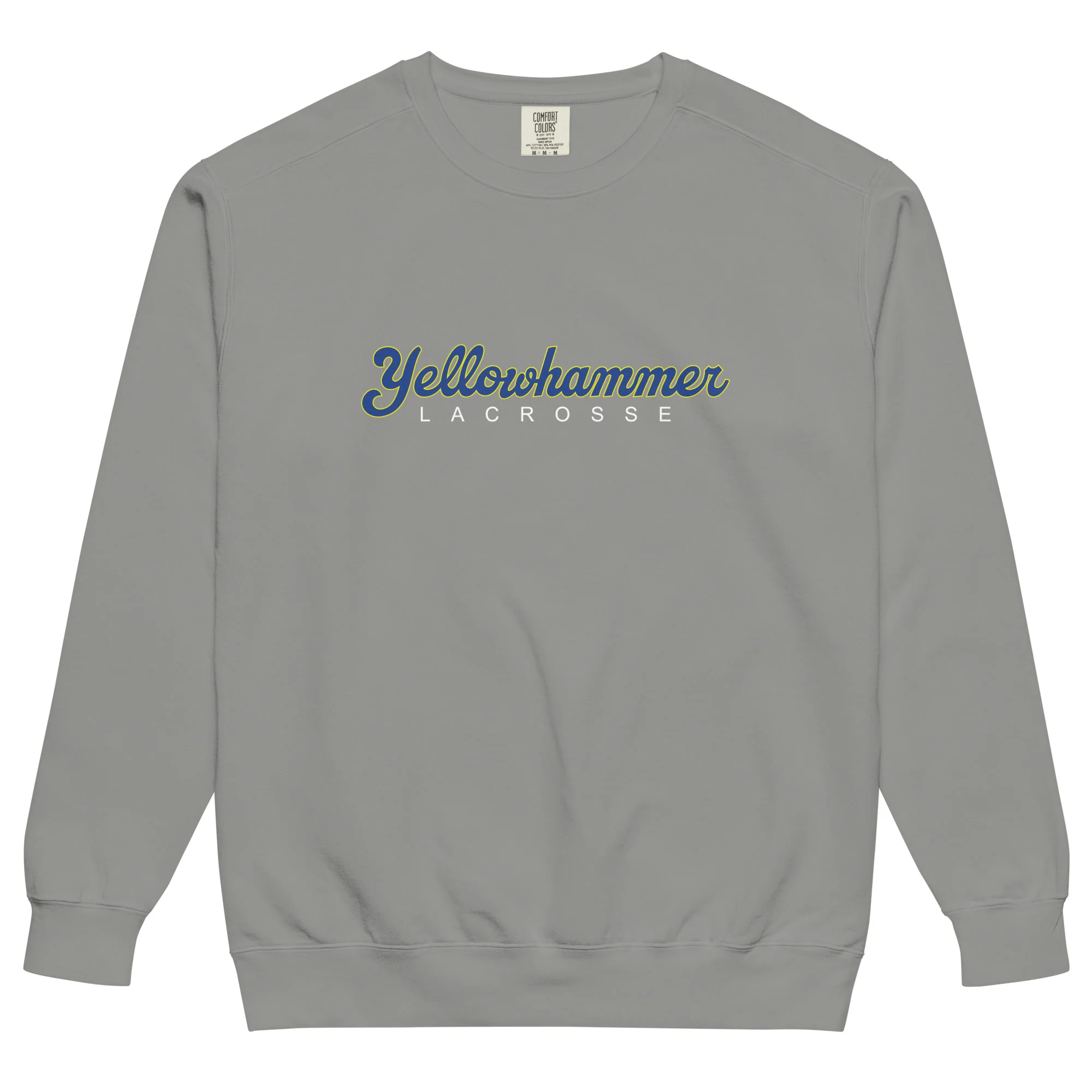 Yellowhammer Script Unisex Garment-Dyed Sweatshirt - Image 3