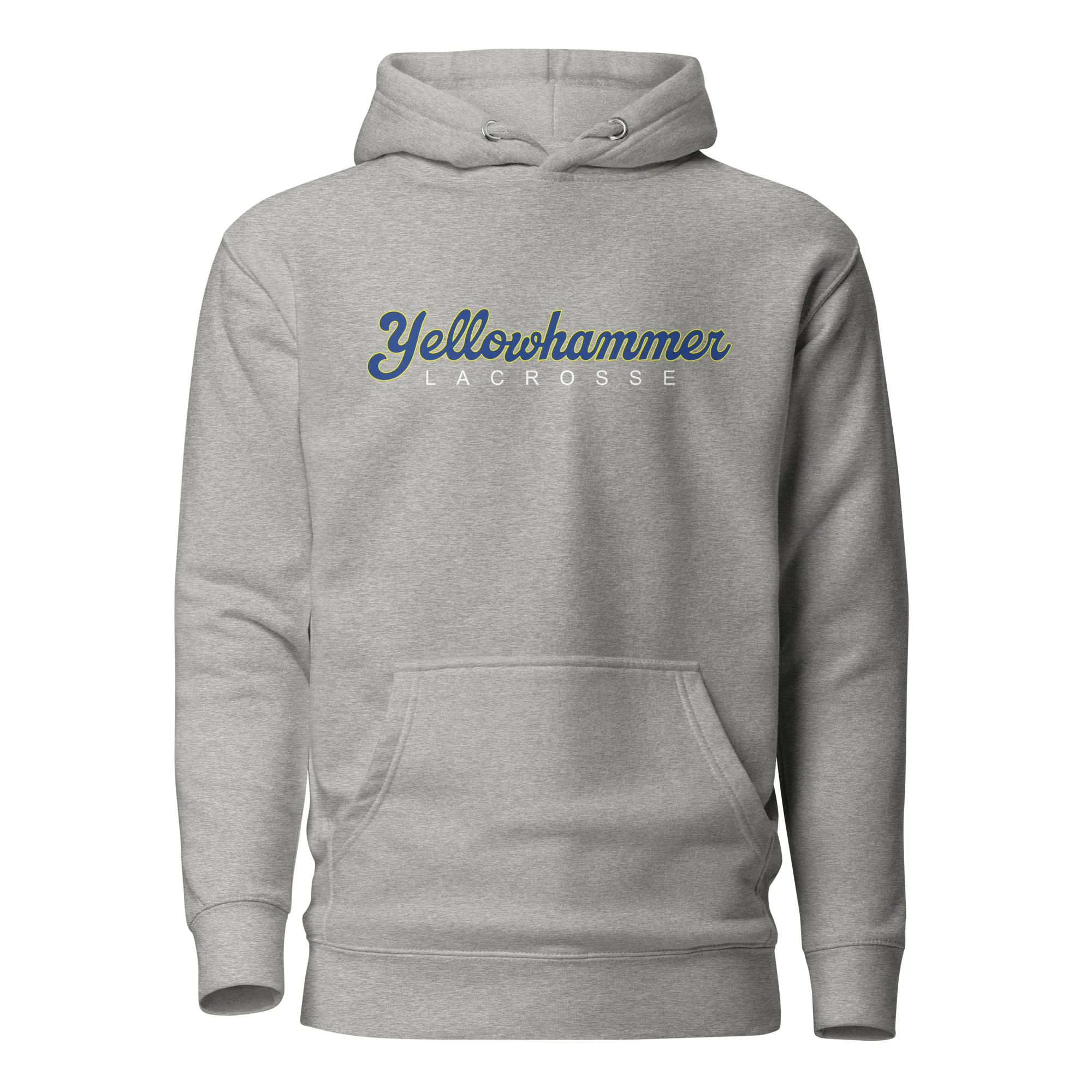 Yellowhammer Script Unisex Hoodie - Image 3