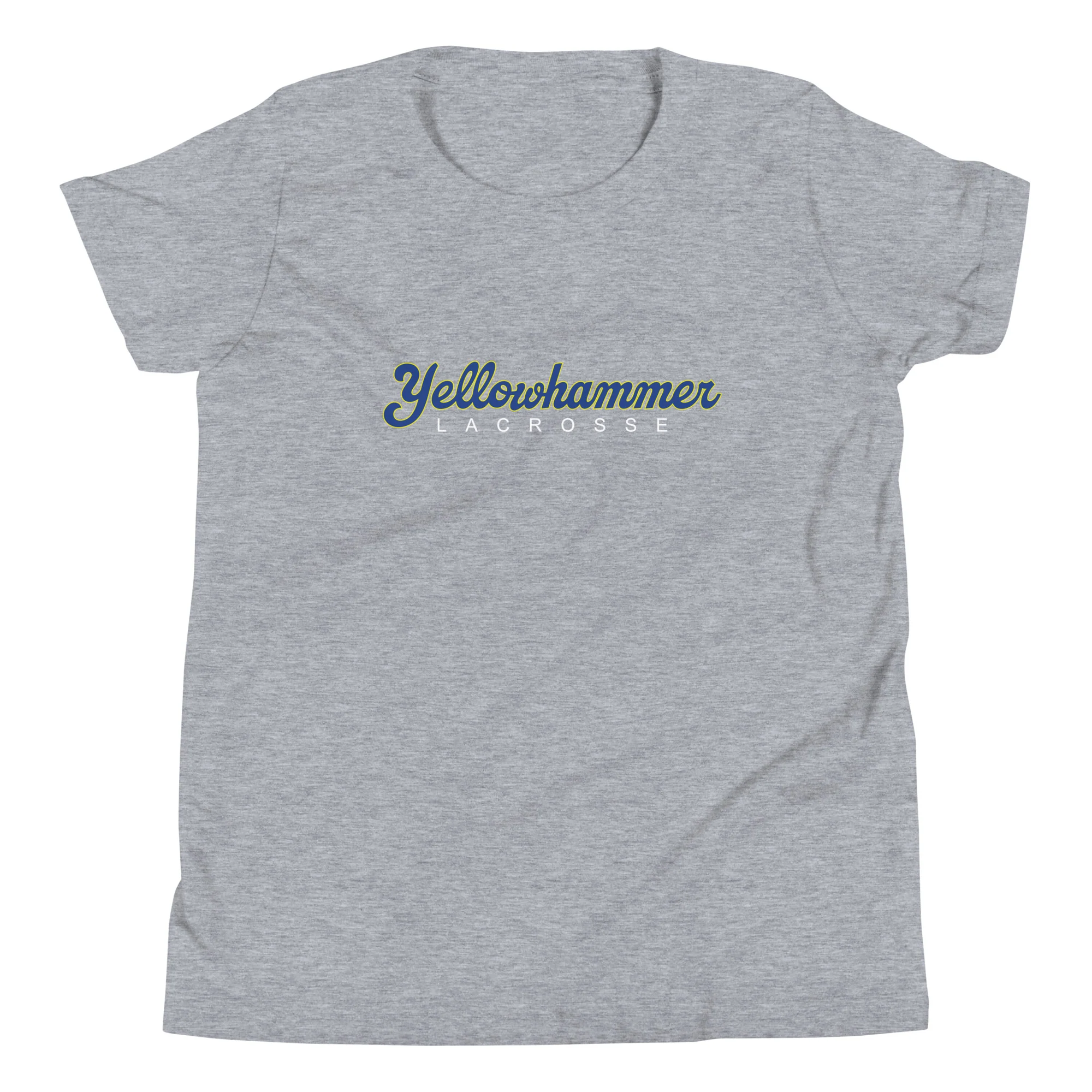 Yellowhammer Script Youth Short Sleeve T-Shirt - Image 2