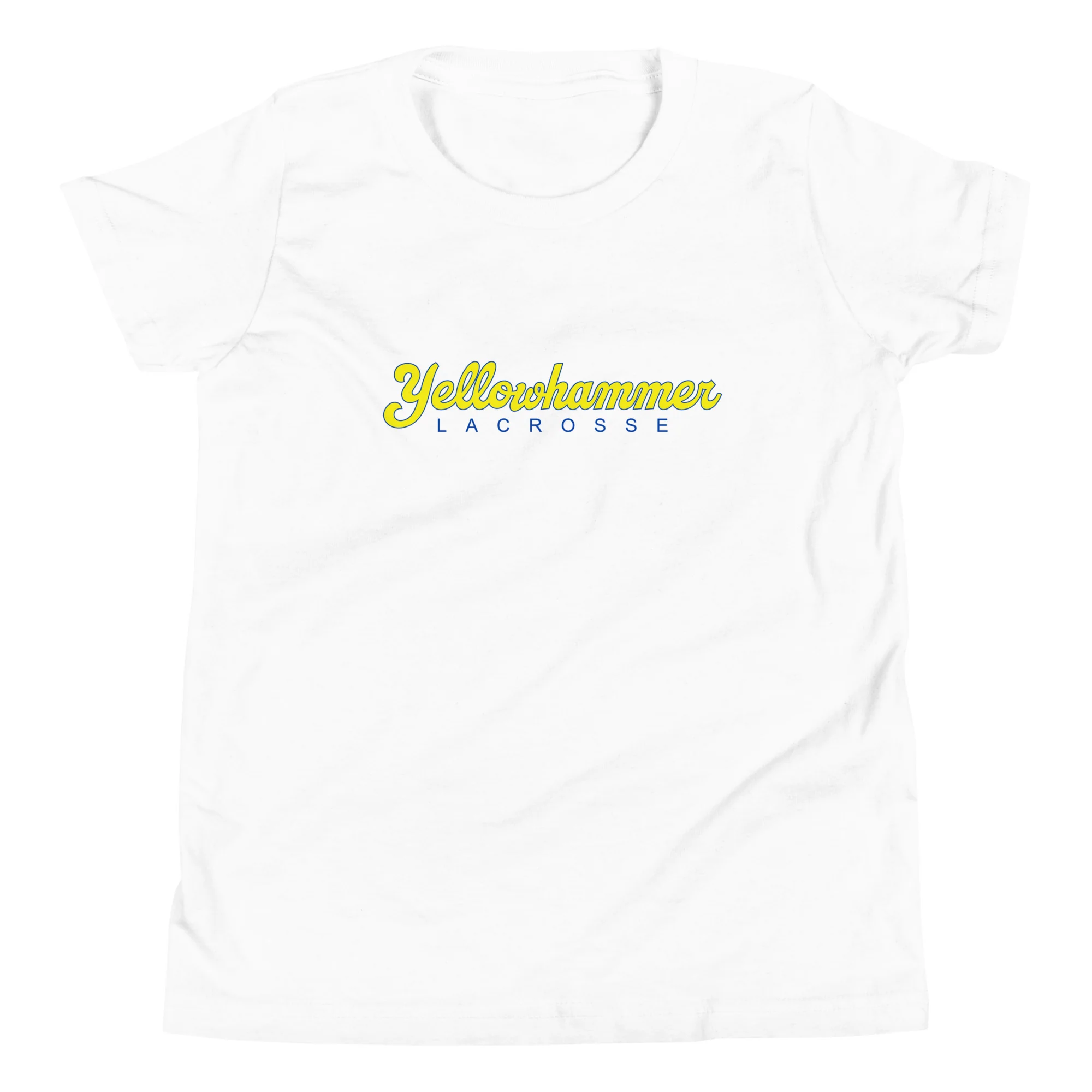 Yellowhammer Script Youth Short Sleeve T-Shirt - Image 3