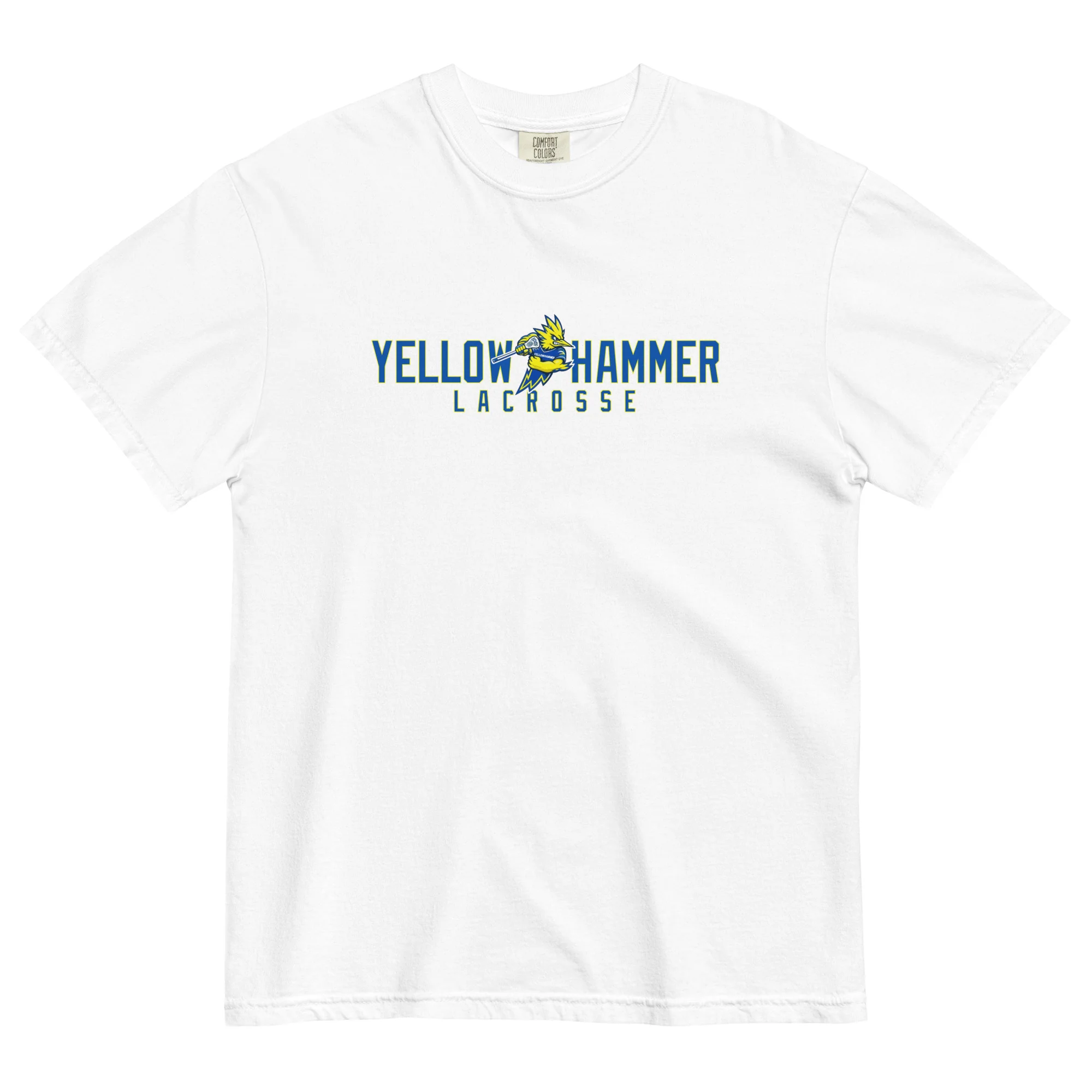 Yellowhammer Text Unisex Garment-dyed T-Shirt - Image 5