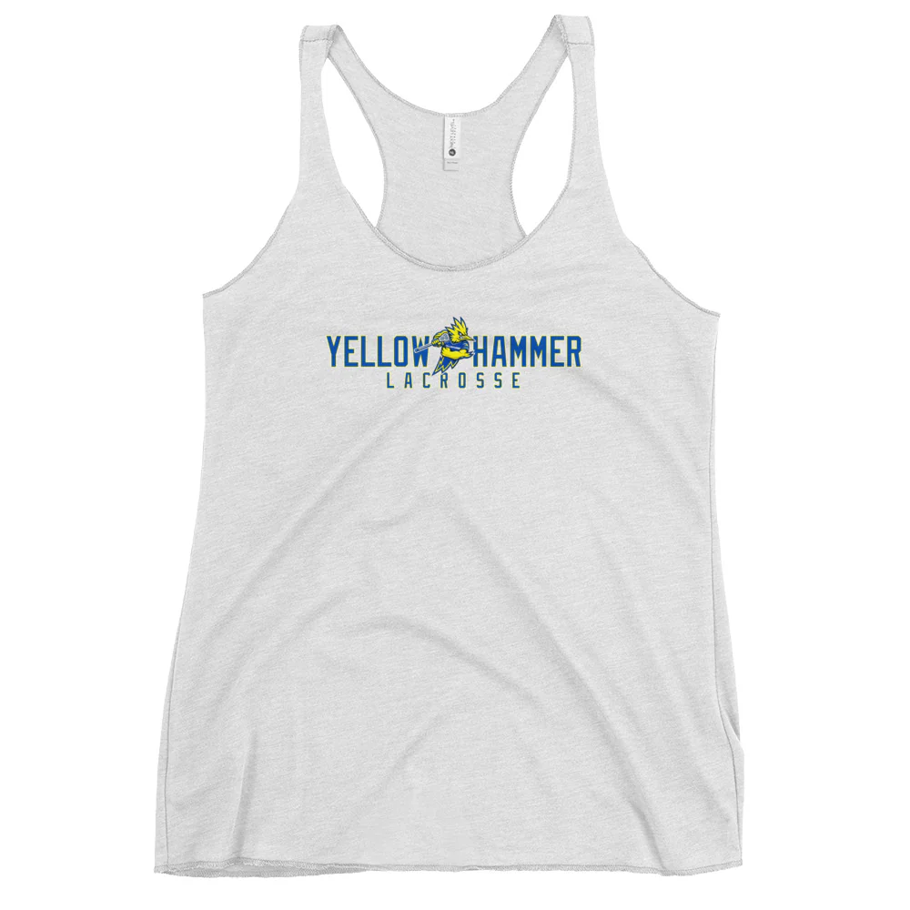 Yellowhammer Text Women's Racerback Tank - Image 3