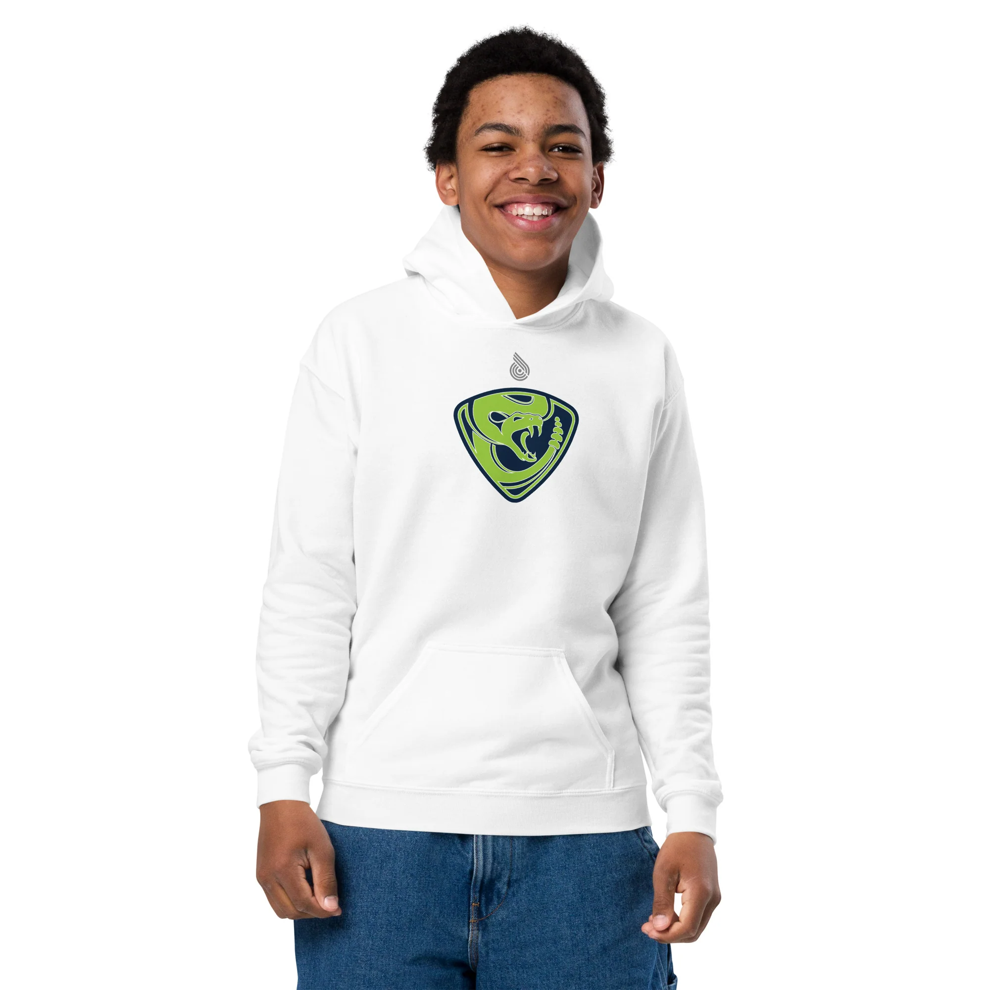 Youth heavy blend hoodie - Image 2